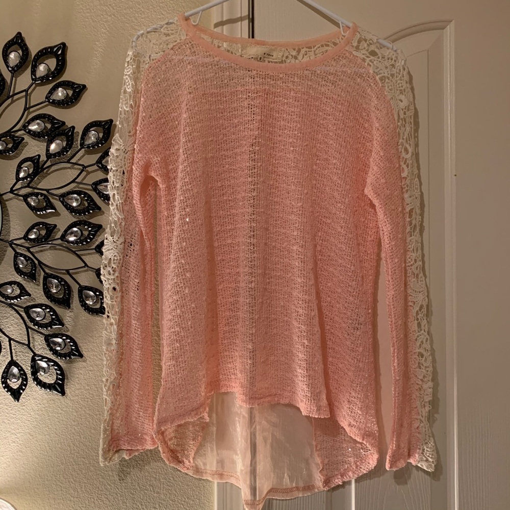 Beautiful Lightweight Pink Sweater